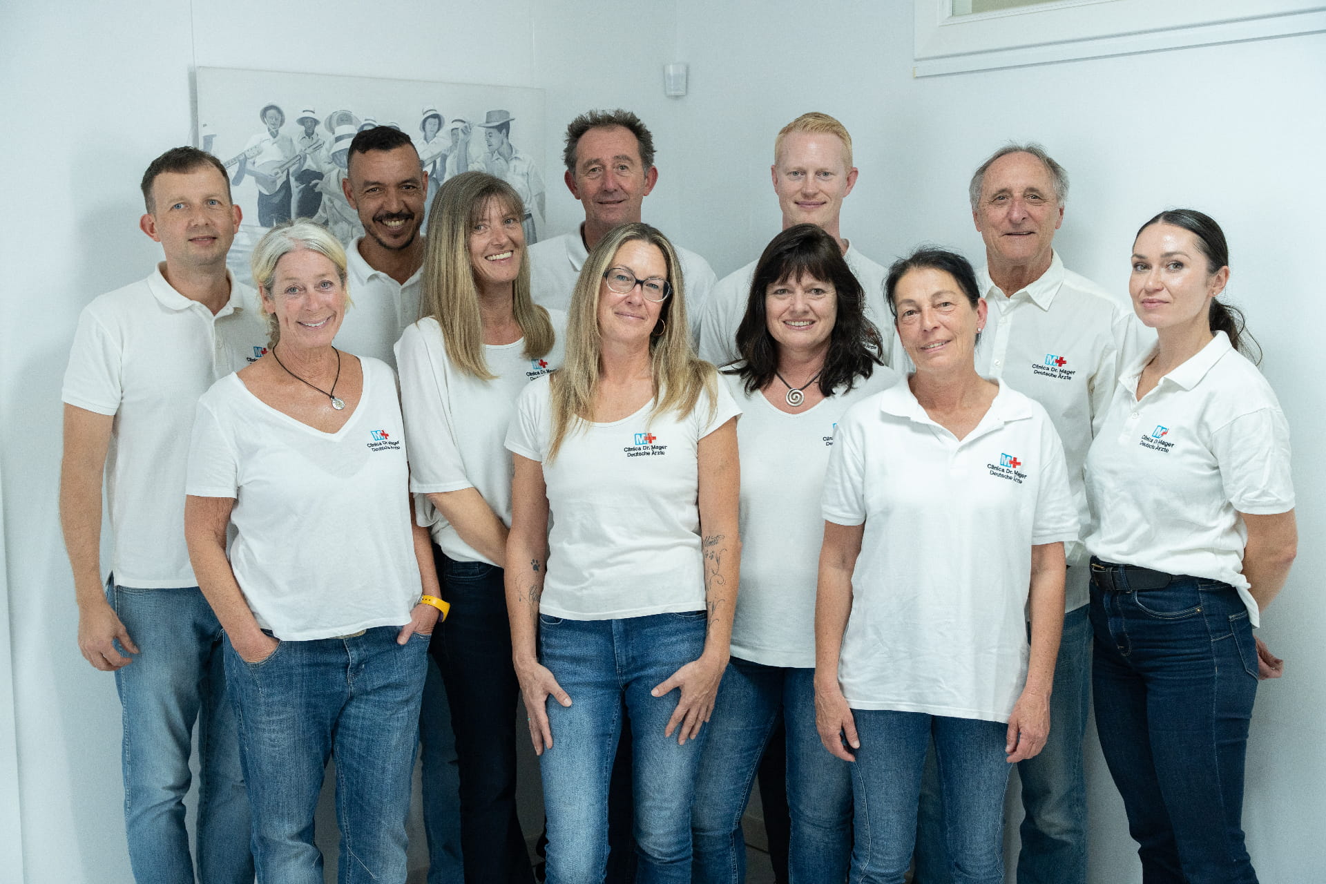 Mehr als zehn Sprachen im Team der Clínicas Dr. Mager