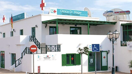 Clínicas Dr. Mager in Playa Blanca